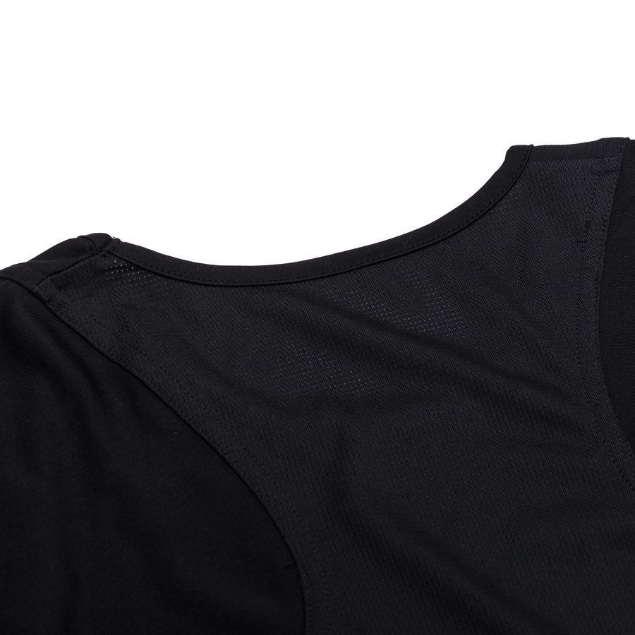 Nike T-shirt Running Dri-FIT Race - Noir/Argenté Femme
