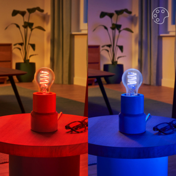 Philips smart LED peer E27 40W filament doorzichtig
