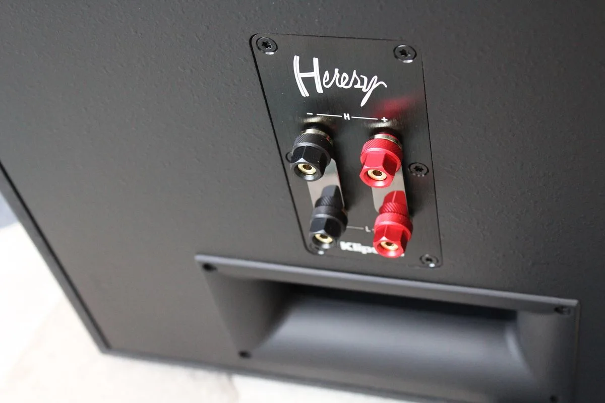 Klipsch Heresy IV Noir (la paire) Enceintes colonne