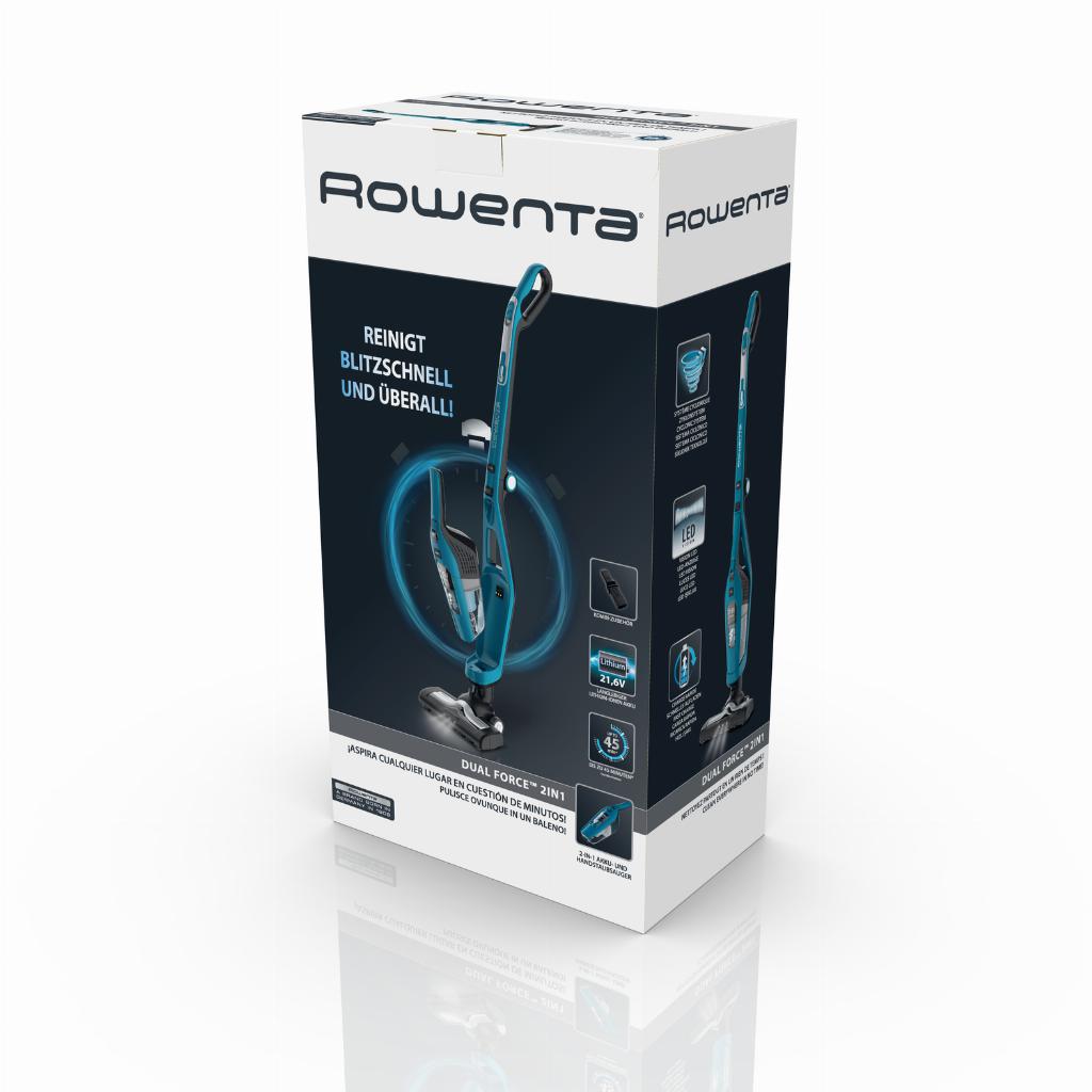 Rowenta  Steelstofzuiger 2 in 1 met 21.6V RH6751