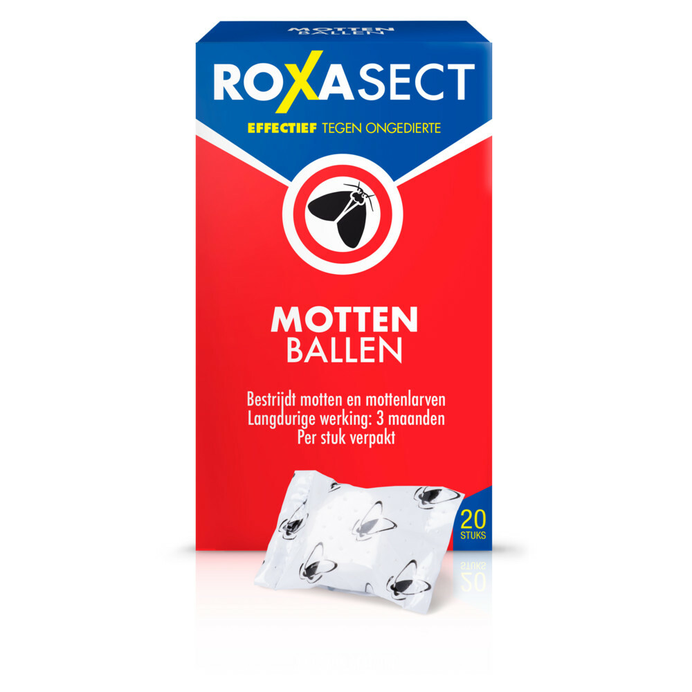 Roxasect Mottenballen 20 stuks