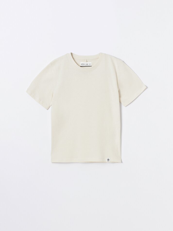 Pacote com 4 camisetas lisas de manga curta - Terracota