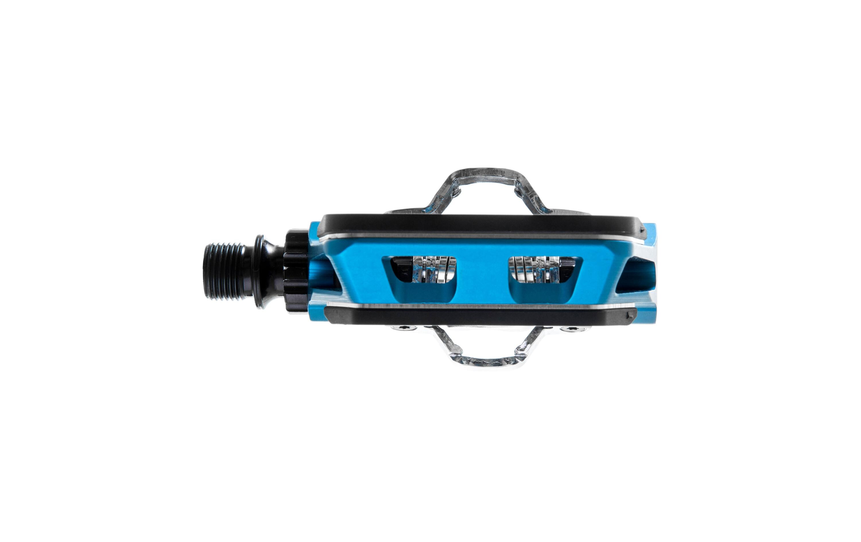 Klickpedale V-Twin Blau<br>SPD-kompatible Klickpedale