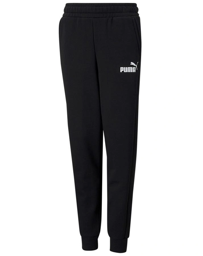 Sport-Leggings CORE ESSENTIALS LOGO in schwarz