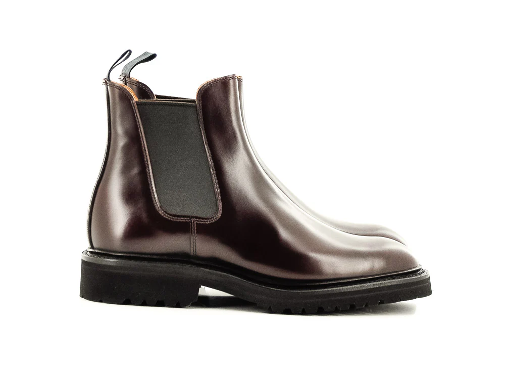 CROCKETT AND JONES - POPPY CAVALRY BURGUNDY