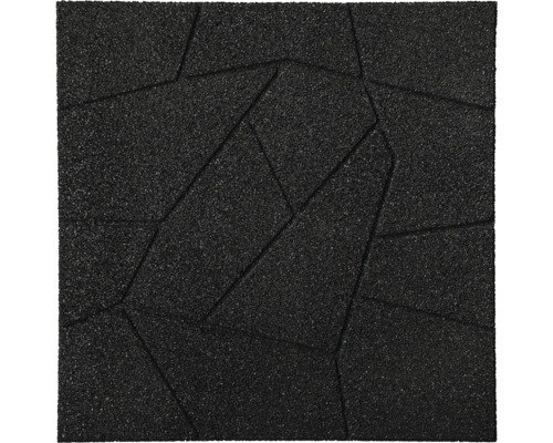 Valbeveiligingsmat 50 x 50 x 2,5 cm rubber grijs antraciet