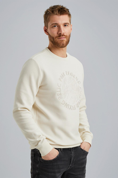 PME legend ecru heren sweater