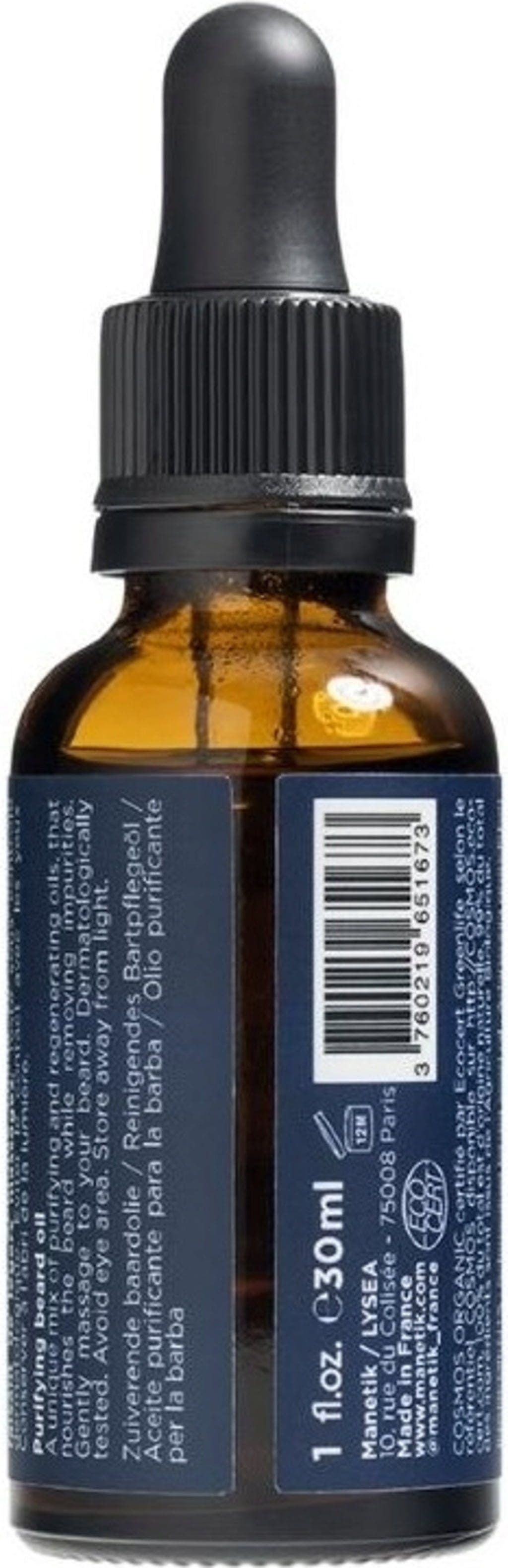 MANETIK  Purifying Beard Oil, 30 ml