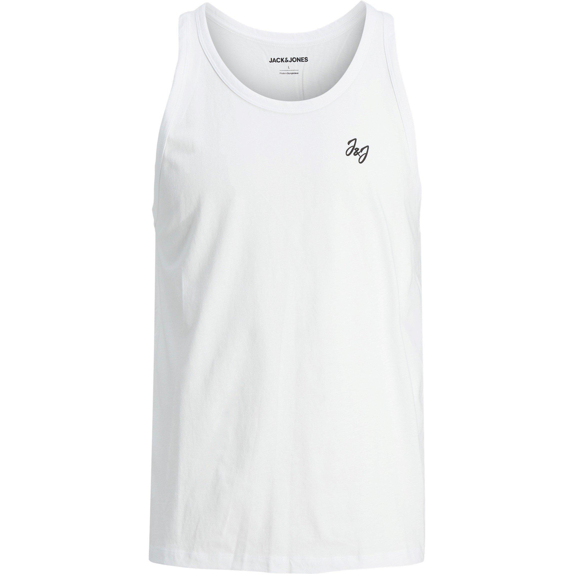Jack and Jones 5 Pack Vest Top Mens
