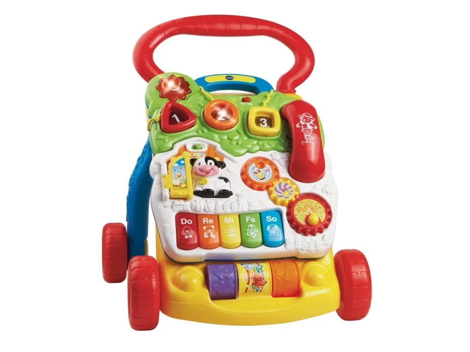 Vtech Baby Barnets første Gåvogn DK