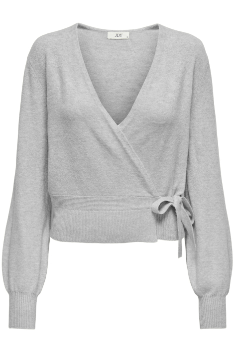 Jacqueline de Yong grijze dames vest