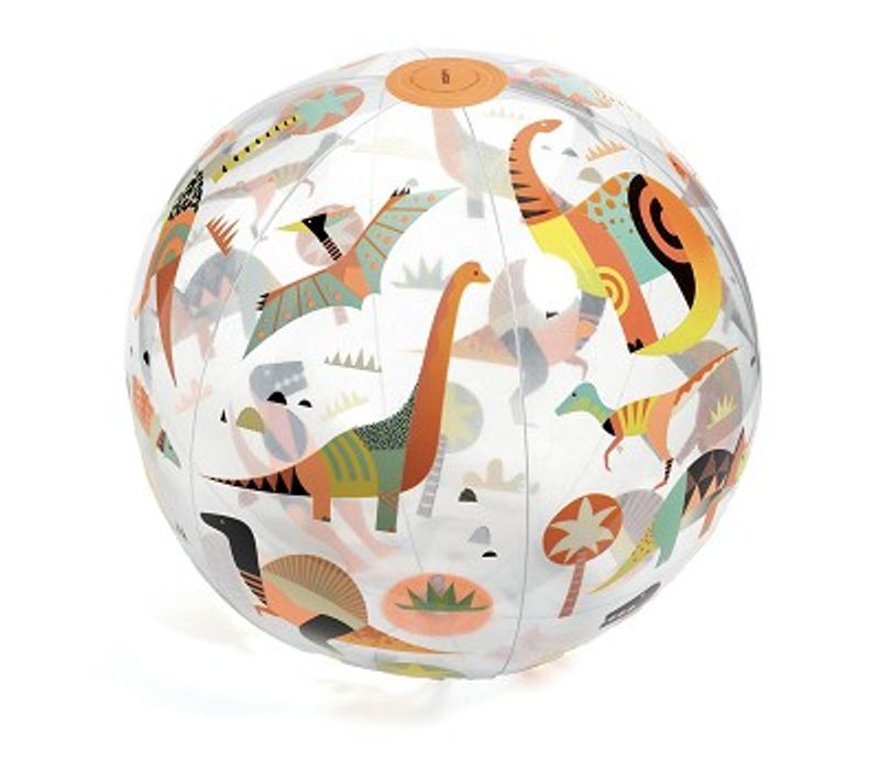 Djeco Oppblåsbar Badeball med Dinosaurer