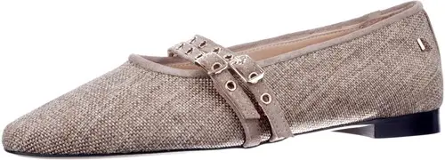 Babouche G-ONLY-84 280 maat 43 ballerina taupe Calandschoen