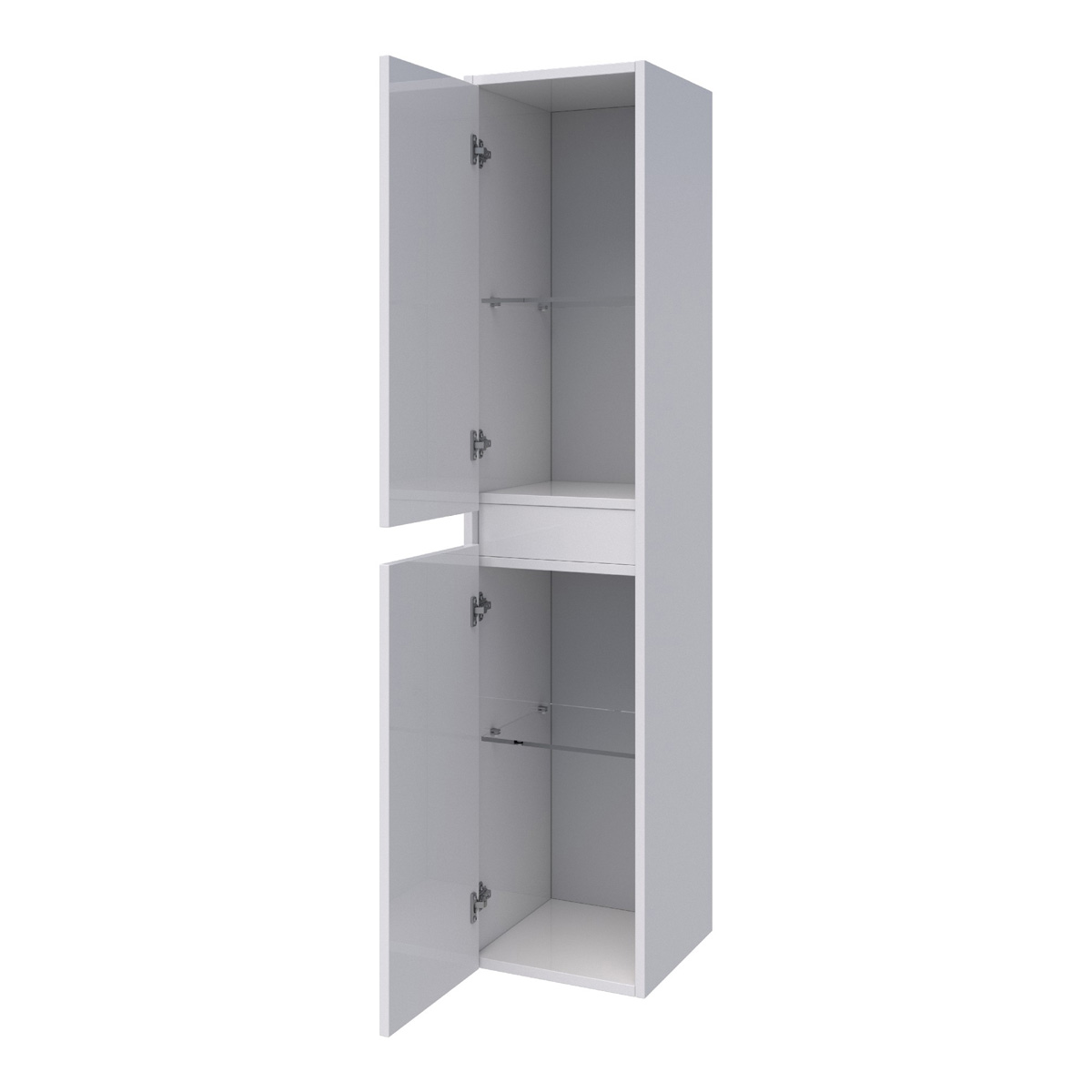 Brauer Adore kolomkast 160cm wit glans