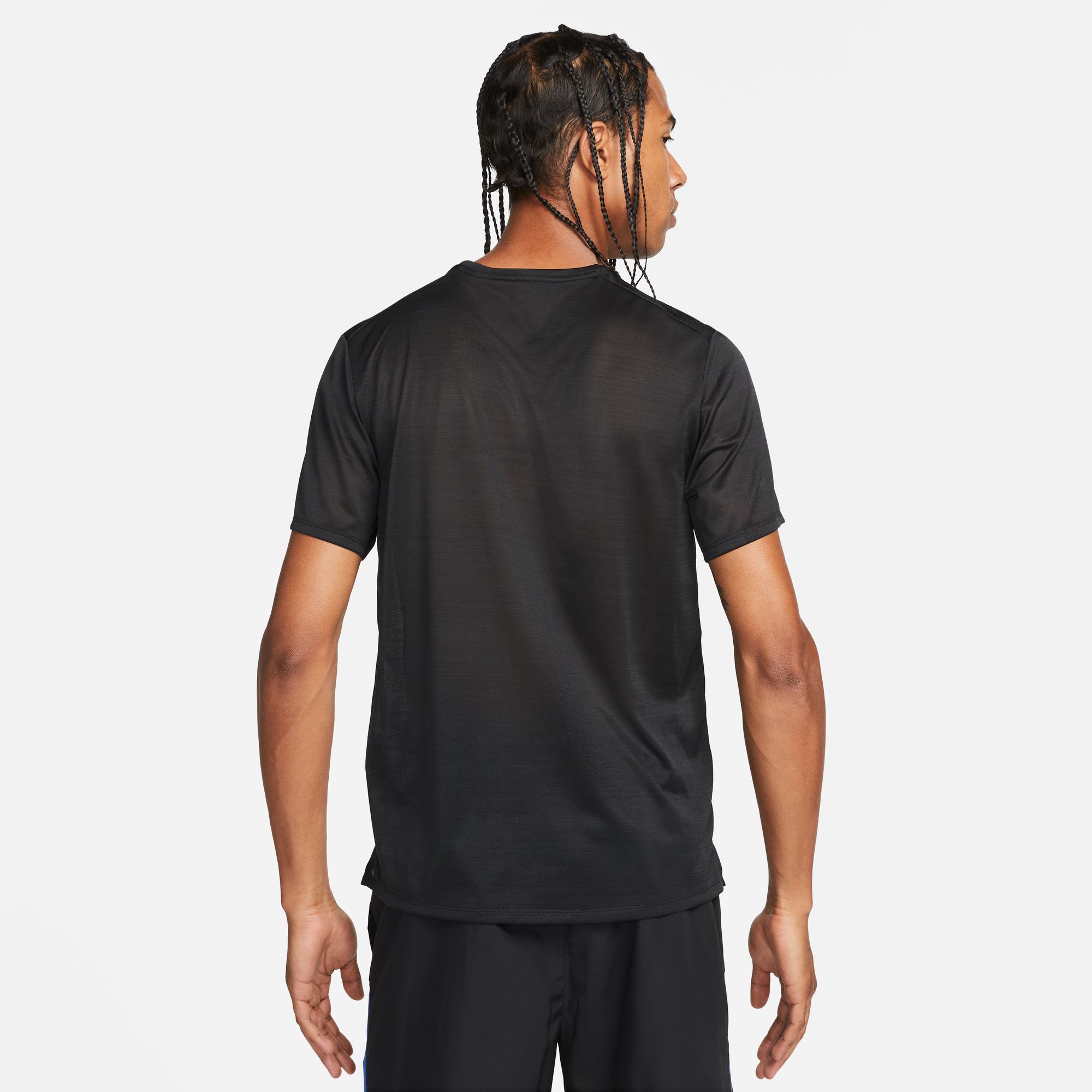 Dri-FIT Miler Running Tee Herre 010/Black