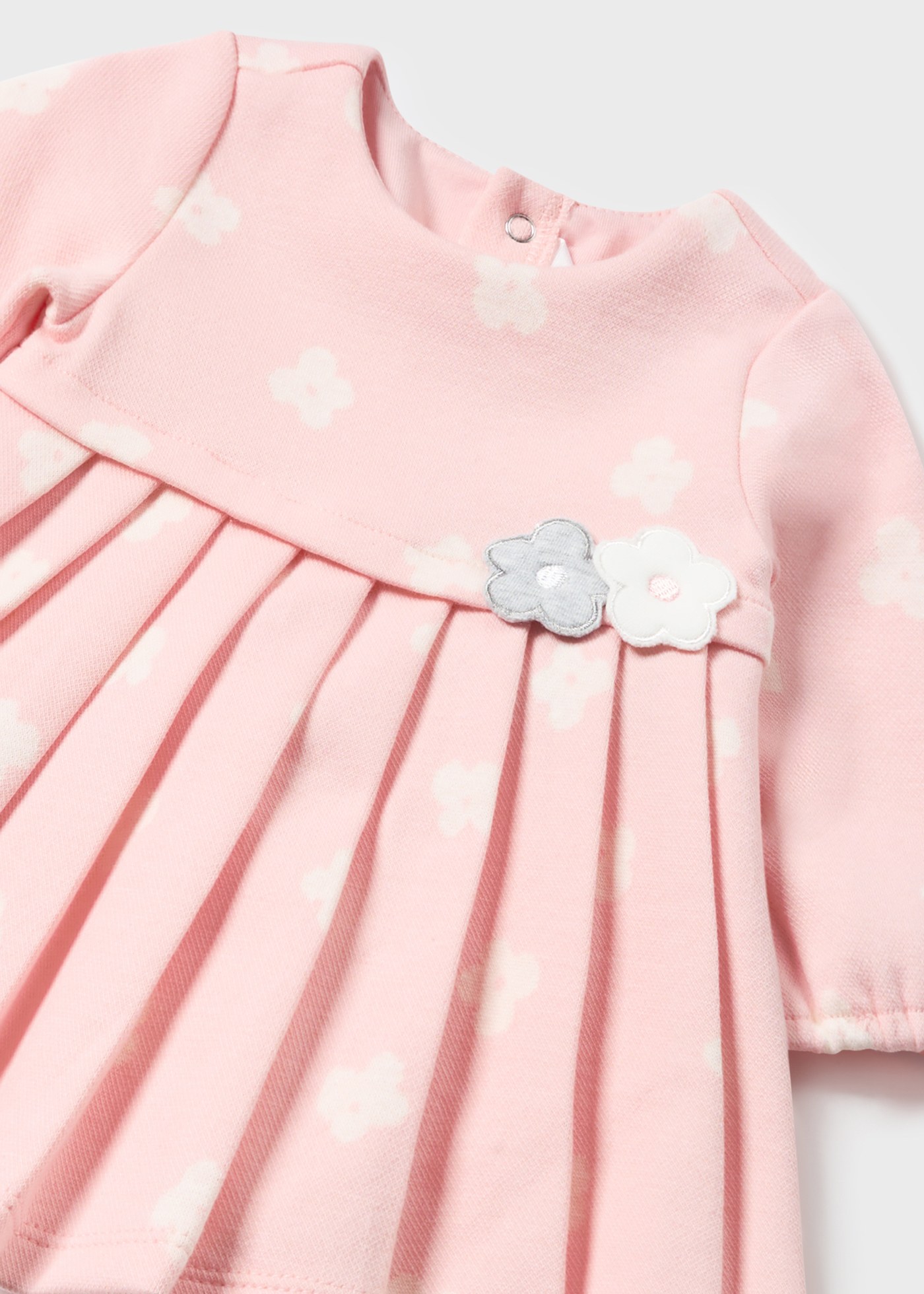 Vestido estampado Better Cotton para recém-nascido