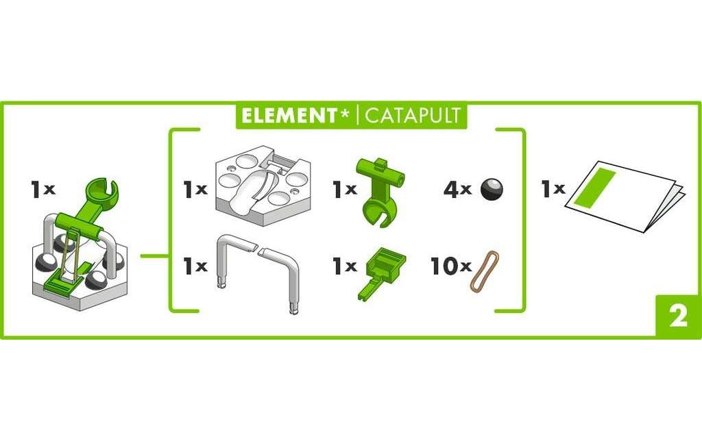 Kugelbahn Zubehör GraviTrax Element CatapultZubehör für das Kugelbahnsystem