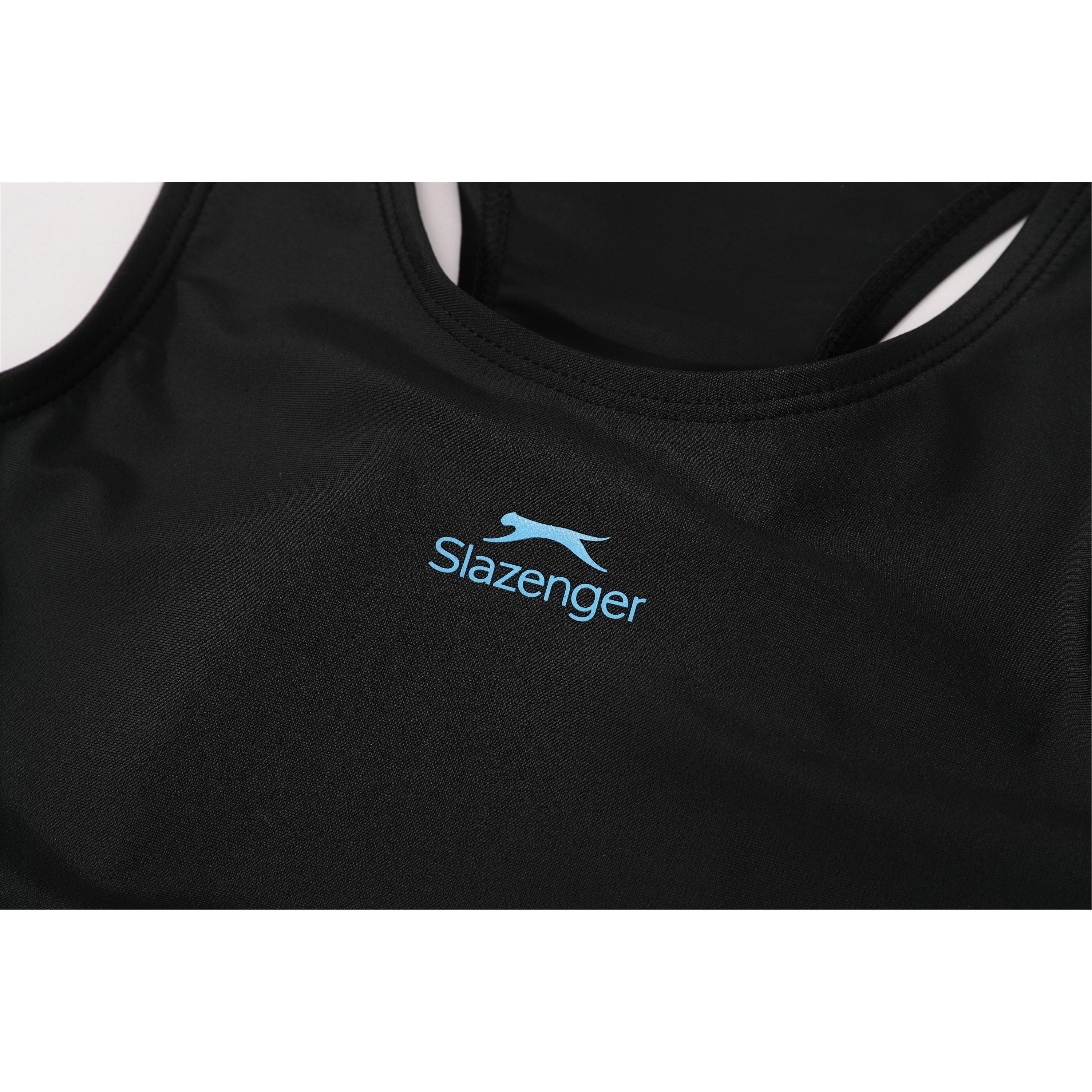Slazenger Splice Racerback Swimsuit Junior