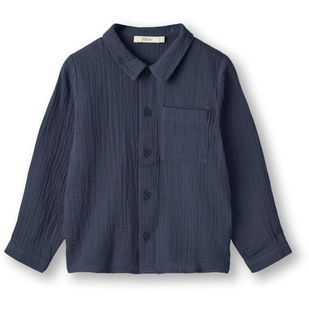 Køb Fliink Insignia Blue Elmo Ls Skjorte