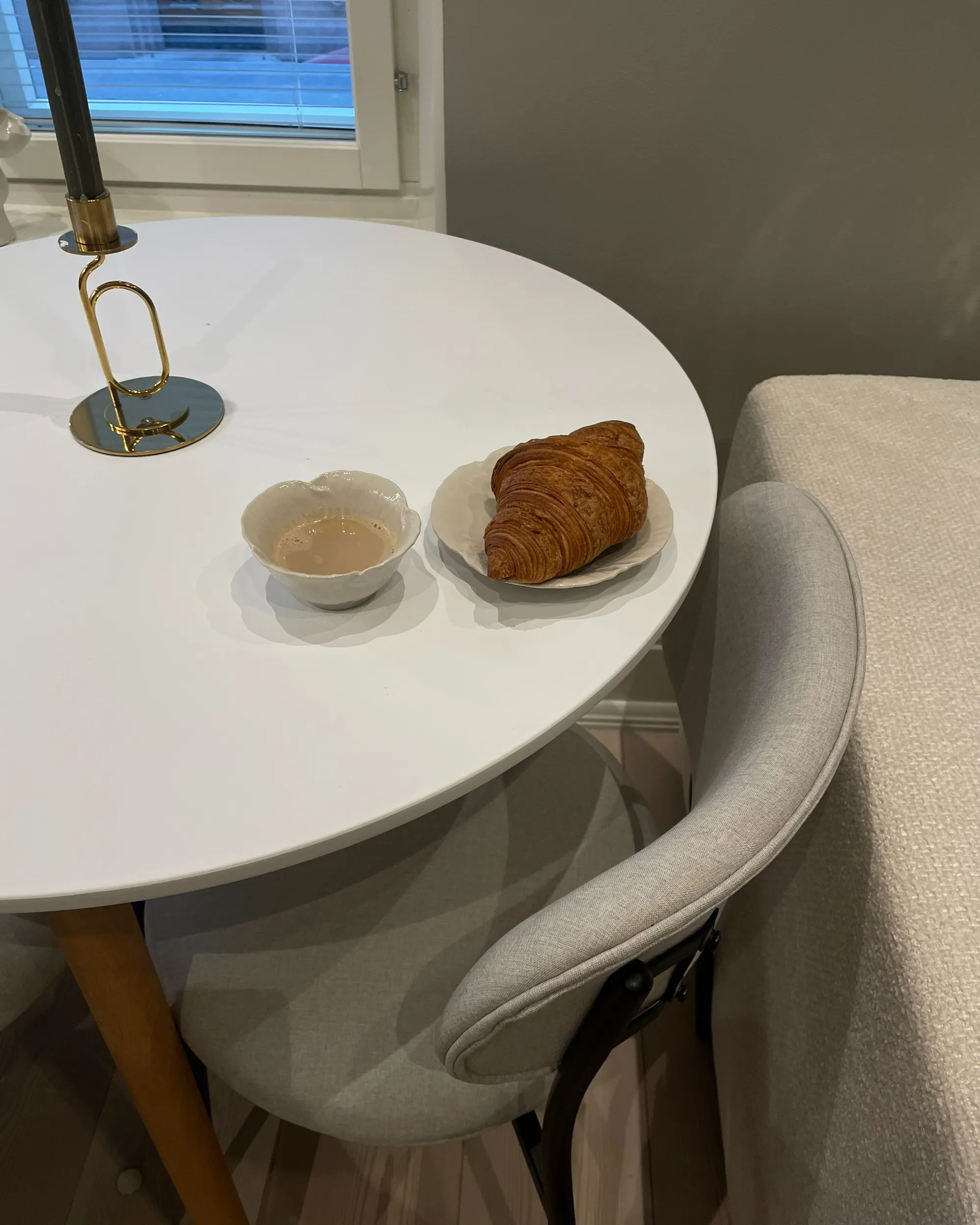 Eettafel BOMA Wit 80 cm 80 cm