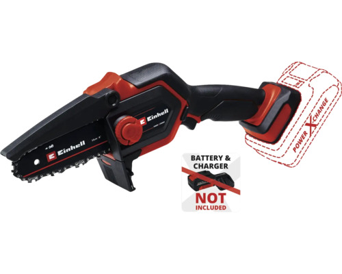 Einhell Power X-Change GE-PS18/15 Li accu takkenzaag/mini kettingzaag/houtzaag (accu en lader niet inbegrepen)