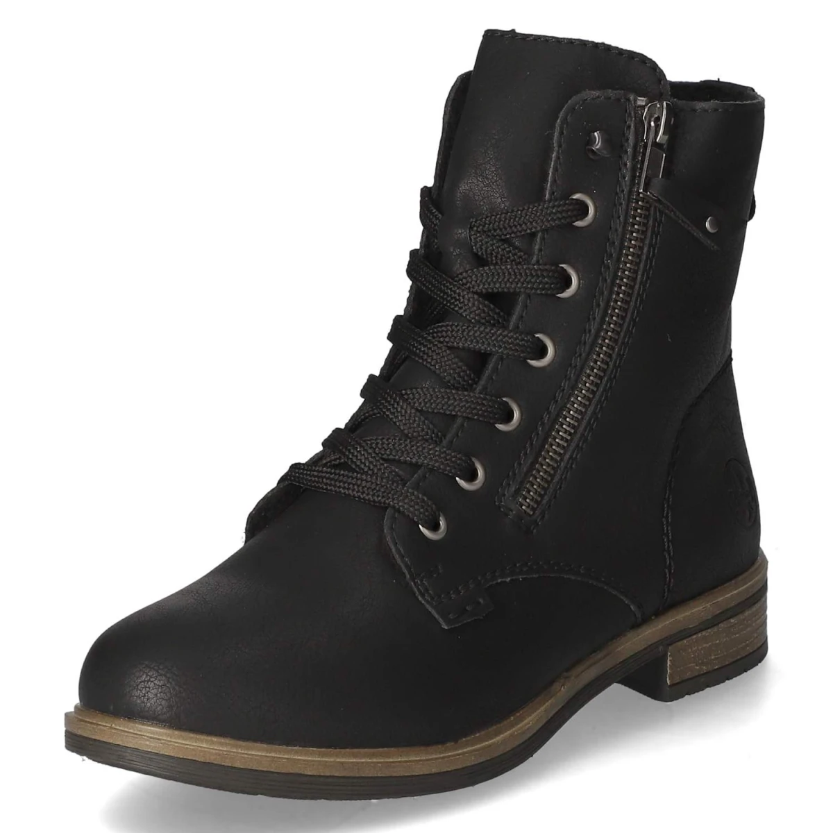 RiekerSchnürstiefeletten - schwarz