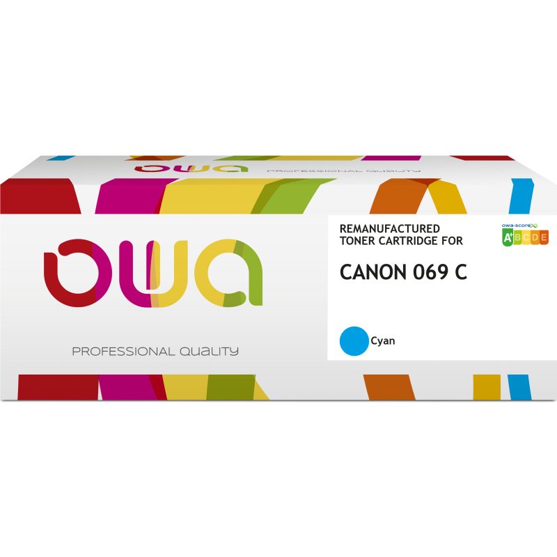 Toner remanufacturé OWA - standard - pour CANON 069