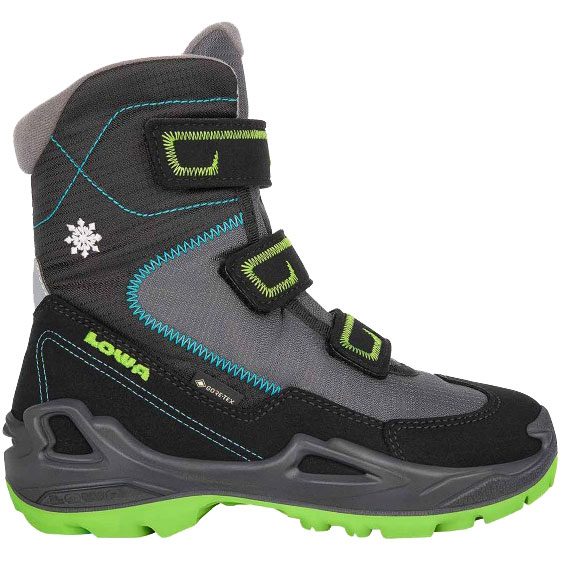 LOWA Milo GORE-TEX® HI Winterschuhe Kinder schwarz