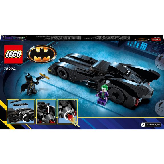 La Batmobile : poursuite entre Batman et le Joker - Lego Batman DC 76224