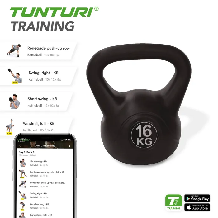 Tunturi PE Kettlebell (16kg)