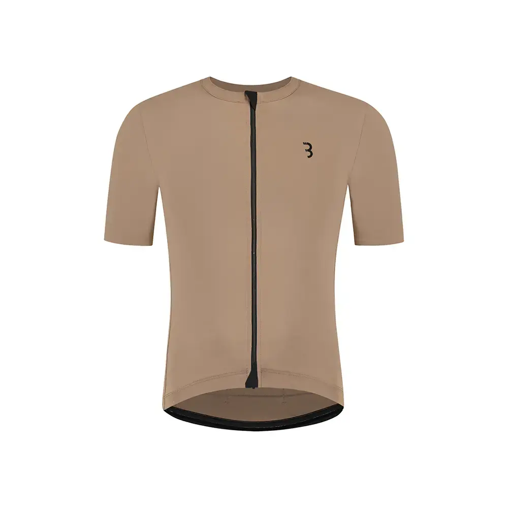 BBB Cycling Essence BBW-408 Fietsshirt Korte Mouwen Bruin Heren