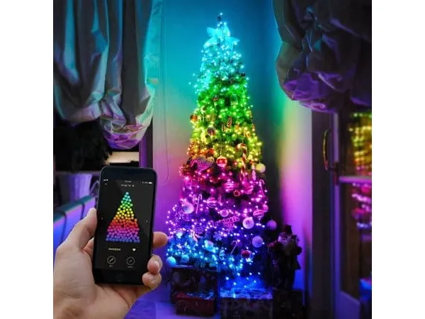 Twinkly Strings 600 LEDs Multicolor RGB - 48 meter/600 lys