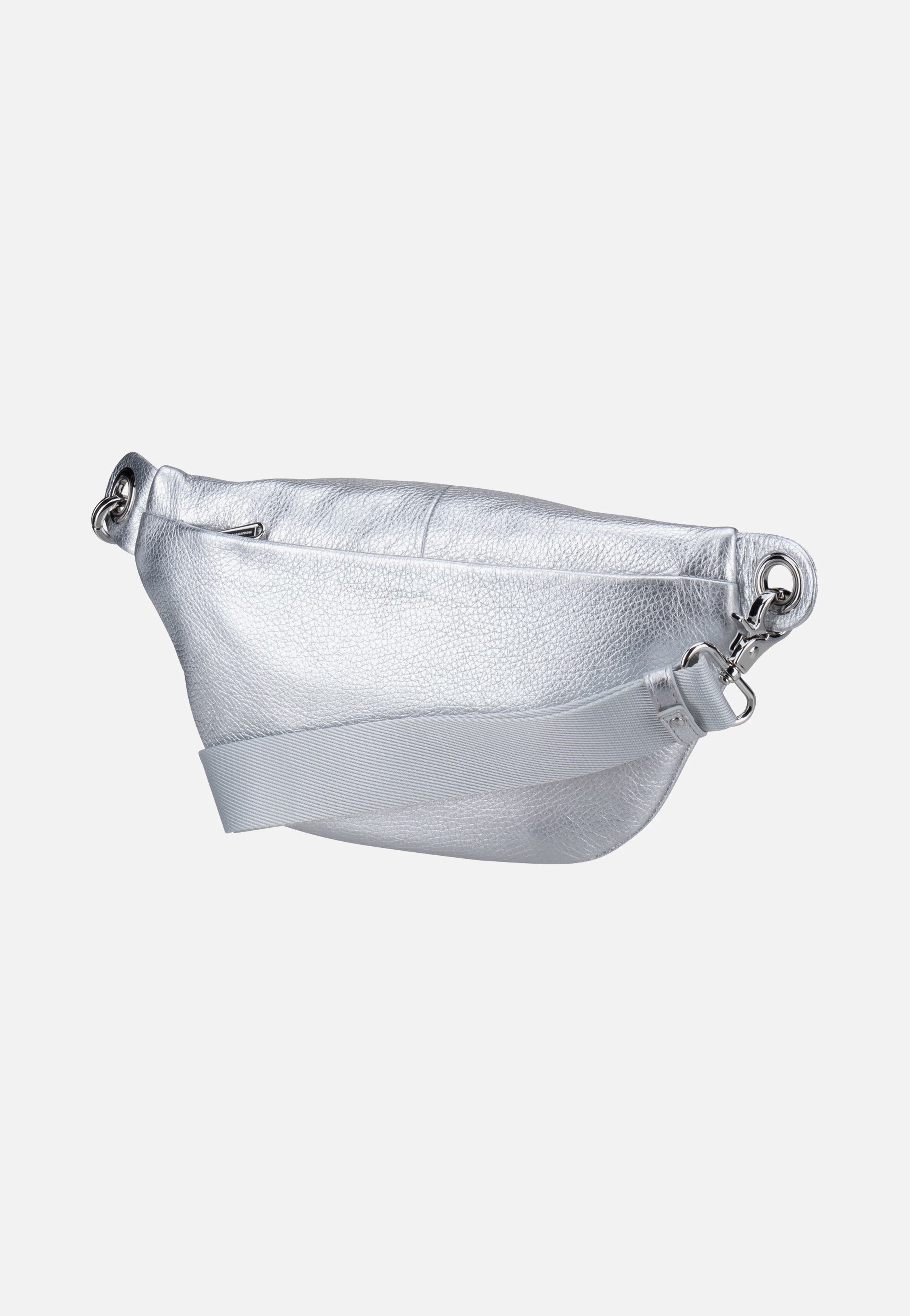 Mellow Metal Bum Bag OYT73 Silver - Bauchtasche