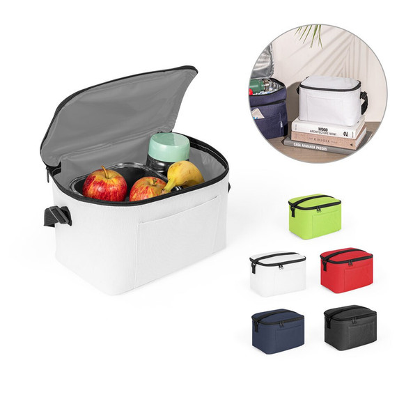 hi!dea 92380 - Sac thermique en polyester recyclé 600D avec sangle réglable