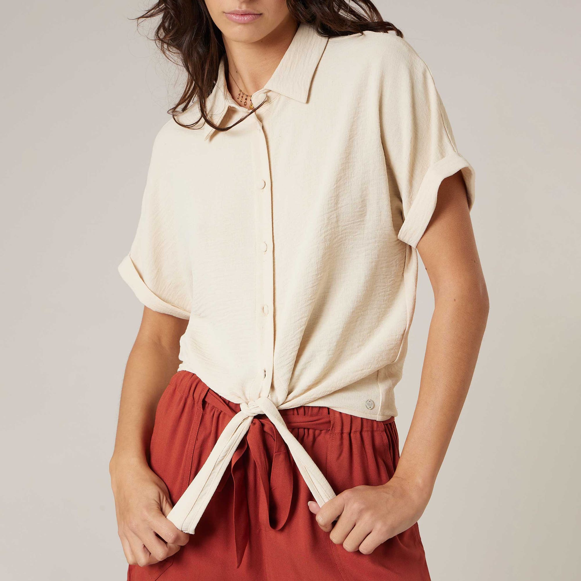 Blouse Femme beige