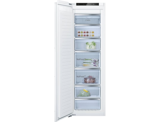 BOSCH - Congélateur encastrable armoire GIN81VEE0, Série 4, NoFrost, pantographes