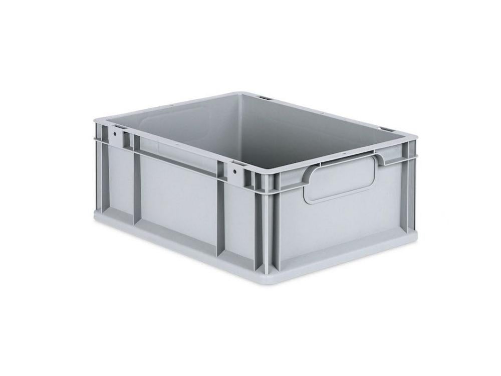 PROREGAL Eurobox Nextgen Economy met handgrepen, gesloten, HxBxD 17 x 30 x 40 cm, 16 liter Euro container, transportbox, stapelbare container