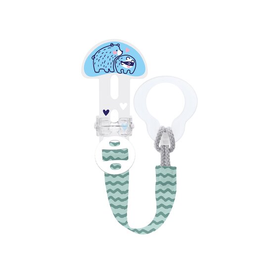 Kit Sucette & Attache silicone Aléatoire   6 mois +   de               Mam