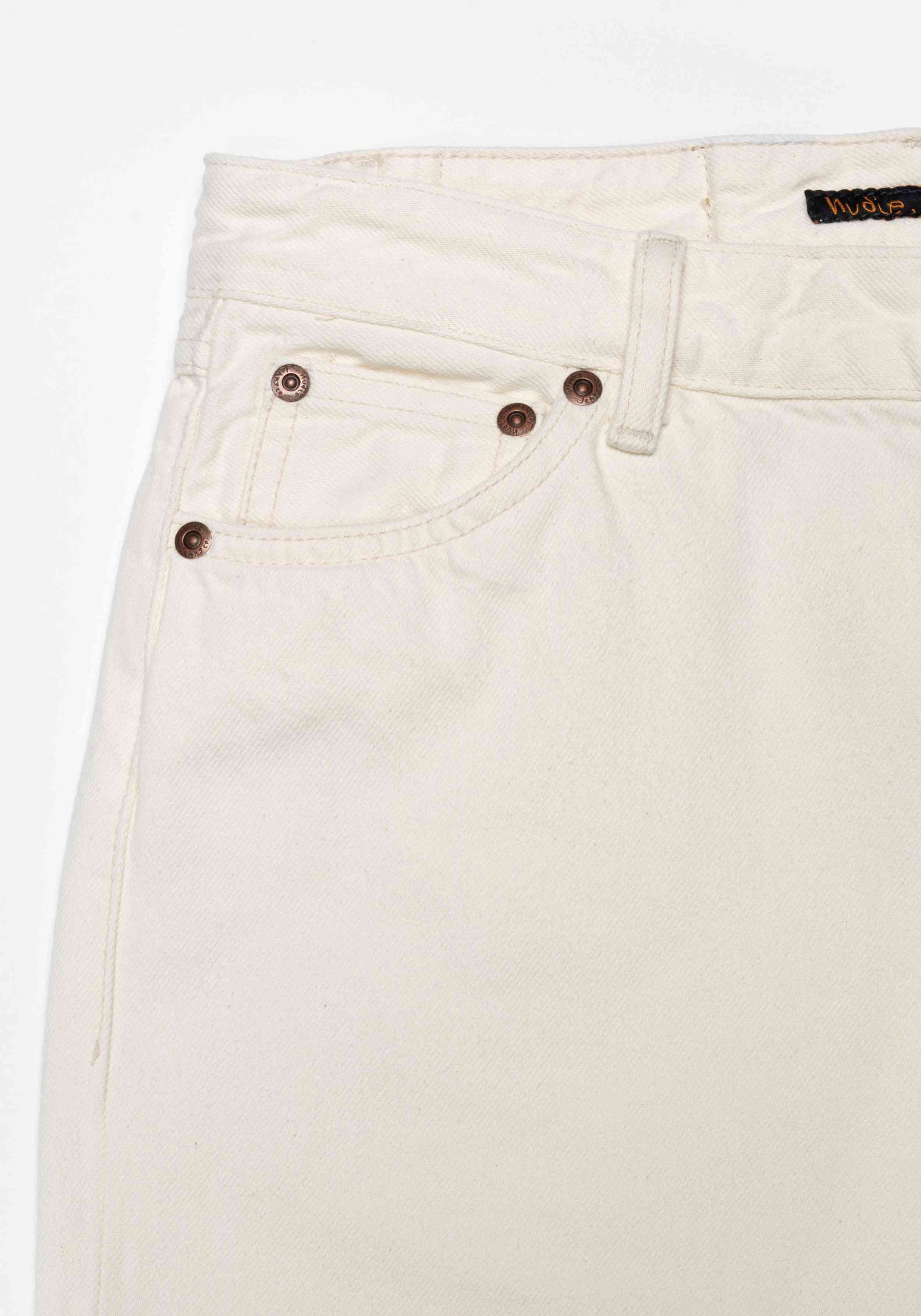 Nudie Jeans Jeans Wide Heidi Ivory