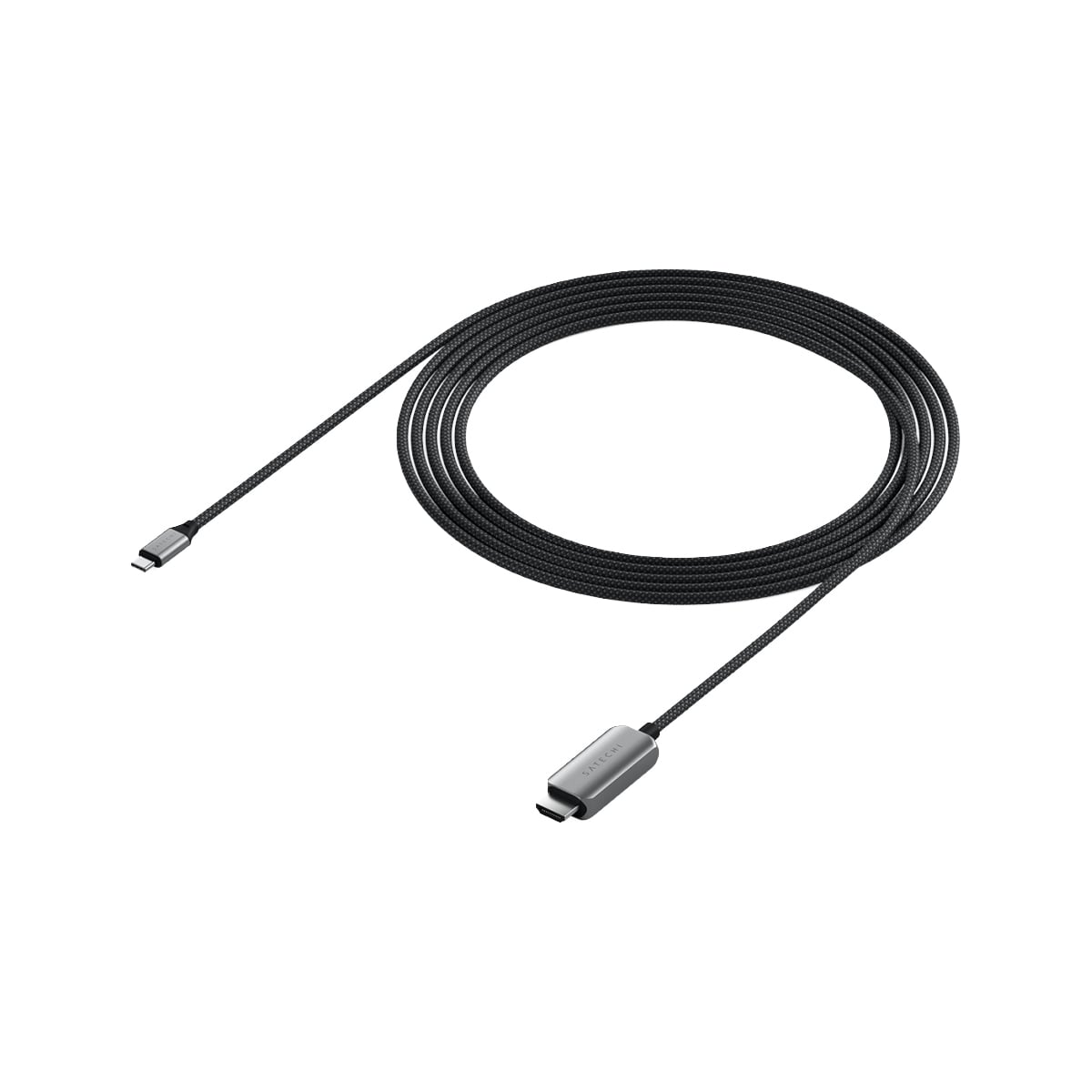 Satechi USB-C til HDMI 2.1 kabel 2 m (sort)