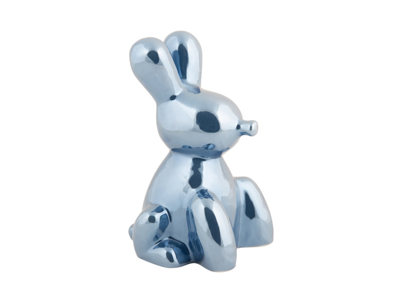 Statue Balloon Bunny PT4228GR Jungle green plated