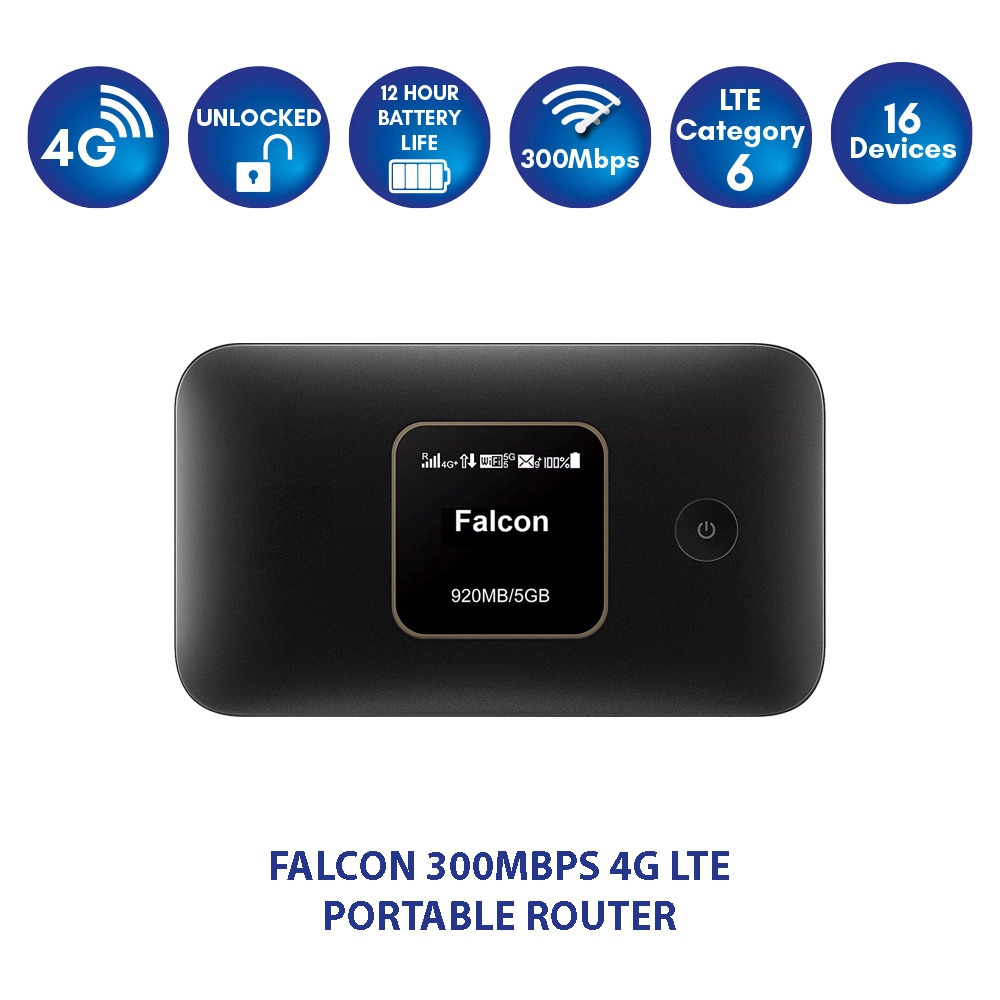 Falcon DIY 5G LTE tragbare Internet Fensterantenne mit mobilem 300 Mbit/s 4G Router