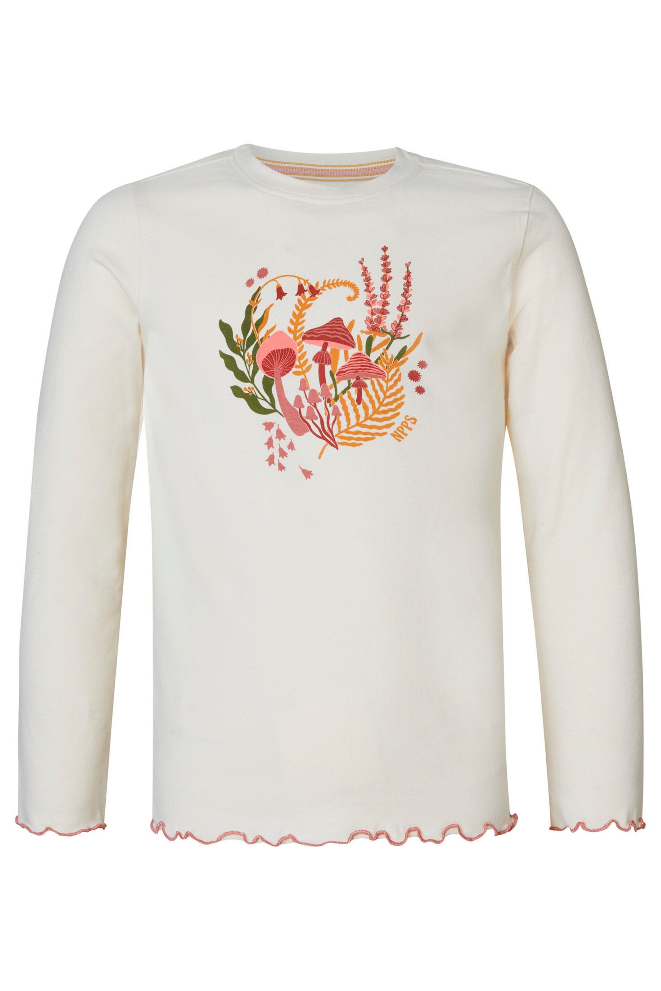 NOPPIES KIDS Langarmshirt Jimai Butter Cream