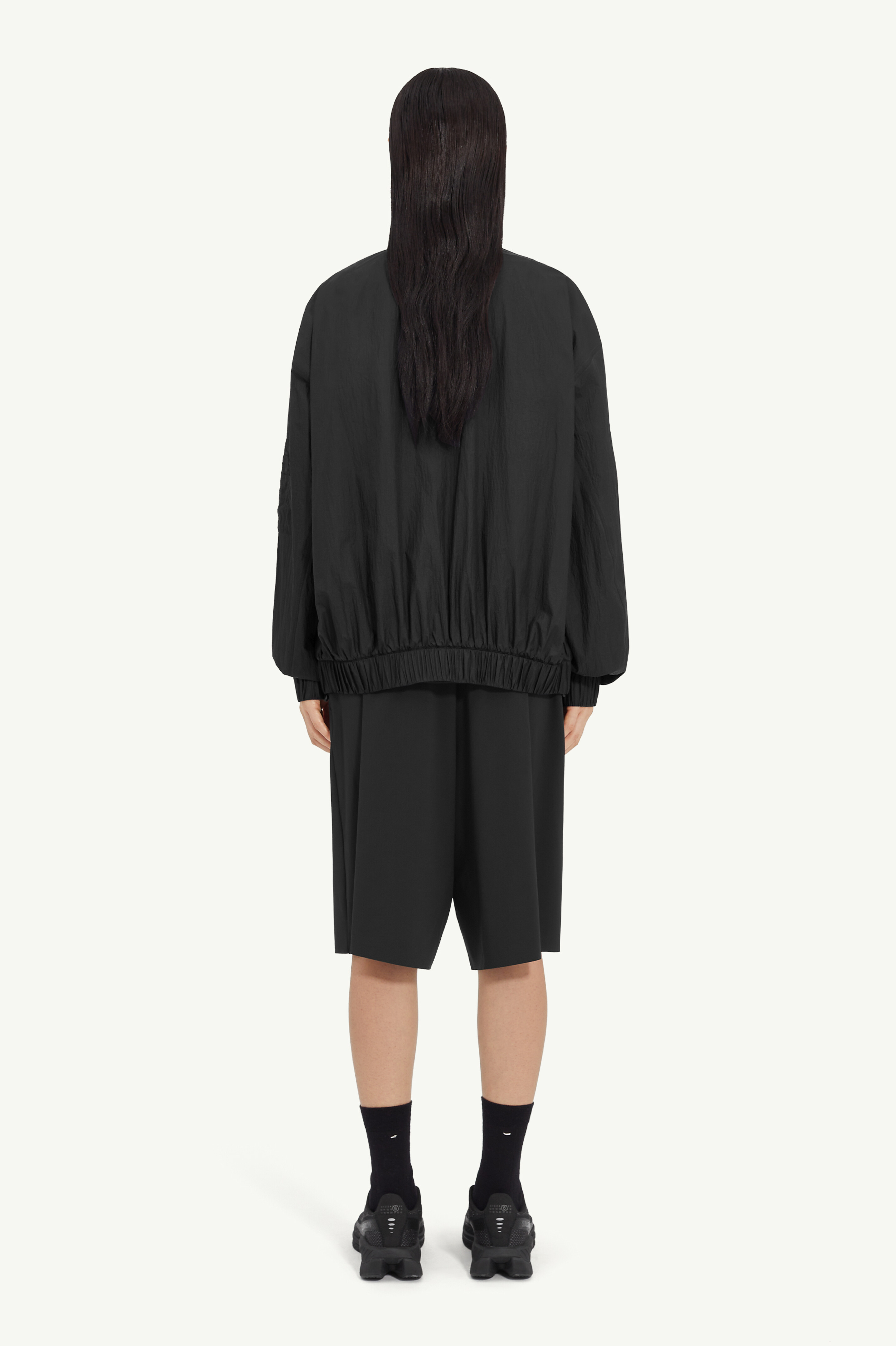 Black Nylon Sports Jacket MM6 x Salomon | MM6 Noir