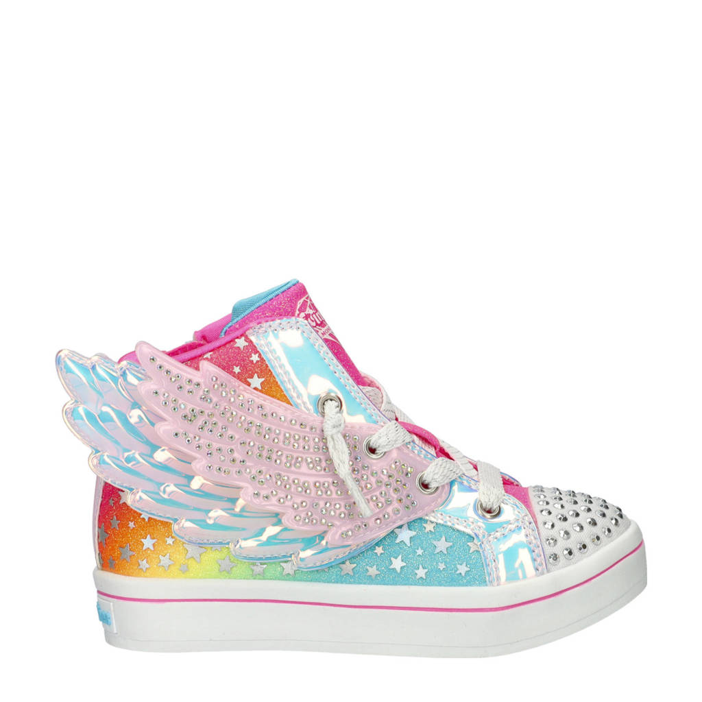 Skechers sneakers roze/blauw