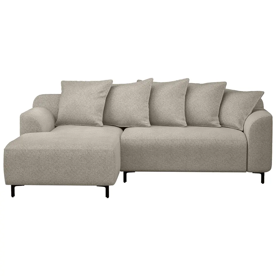 Bank Elsa met chaise longue links - stof Anthology - beige