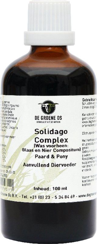 Groene Os Solidago Complex Paard & Pony - 100 ml