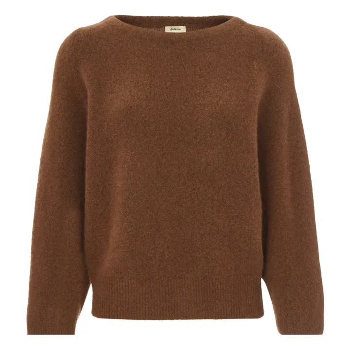Bellerose Pull Deris Laine - Collection Femme | Marron