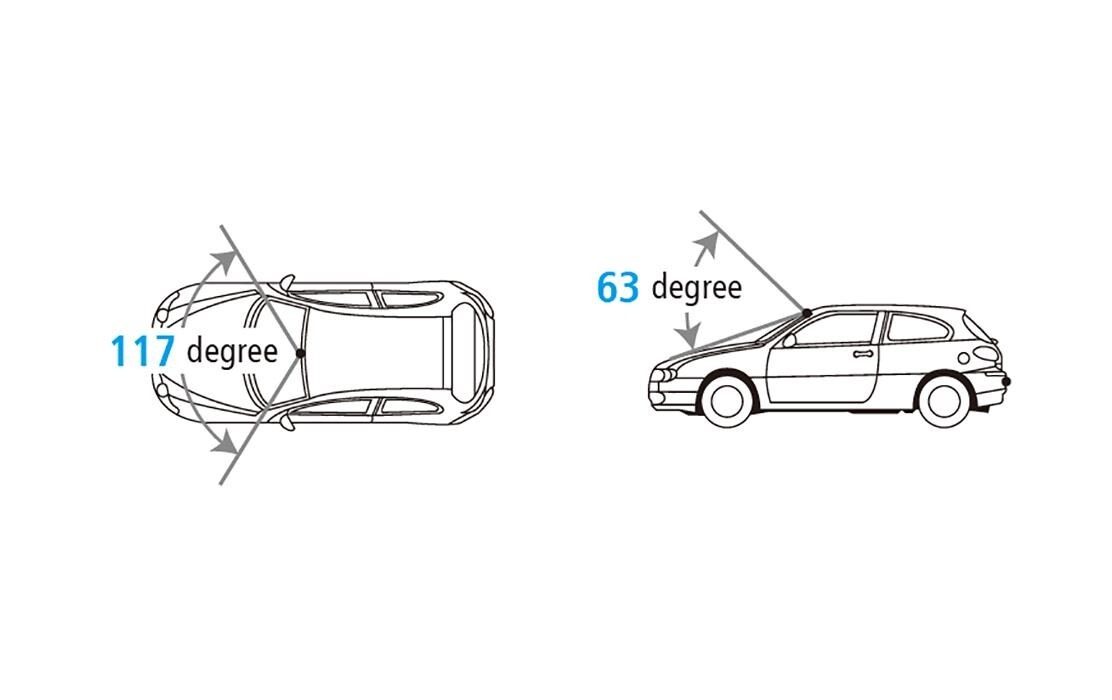 Kenwood Dashcam »DRV-N520« HD