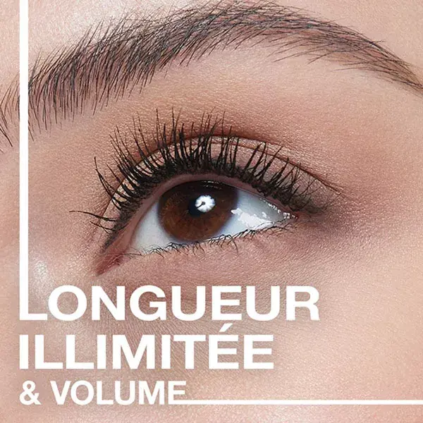 Máscara para cílios à prova d'água Maybelline New York Sensational Sky High, preta, 6ml